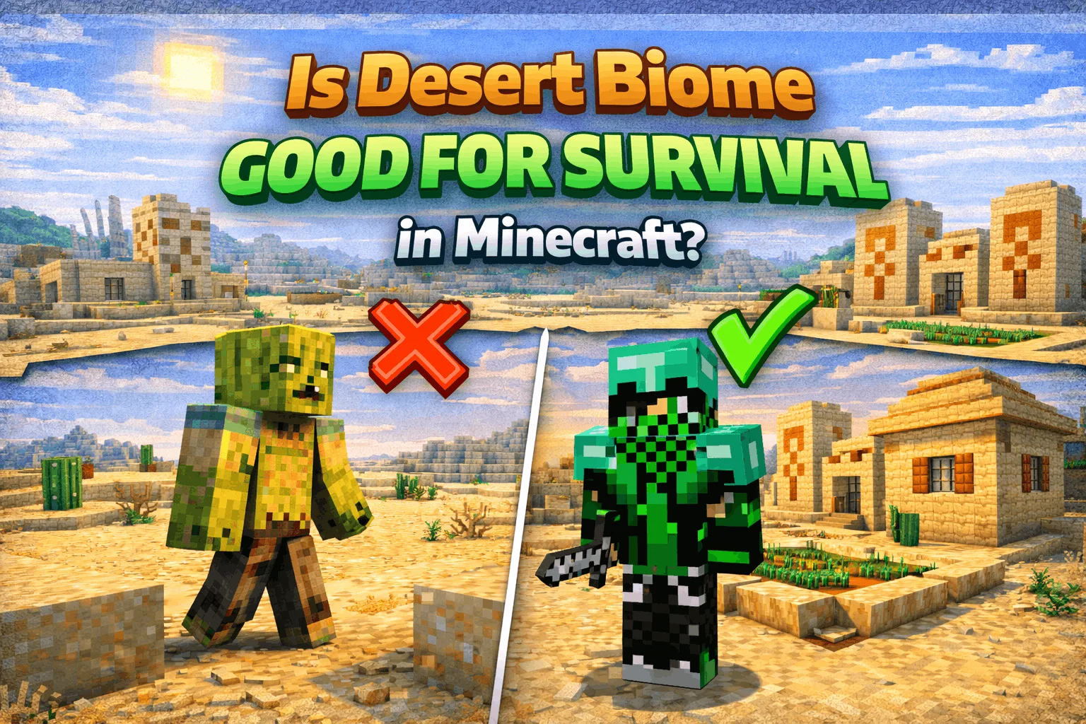 Is Desert Biome Good for Survival in Minecraft?